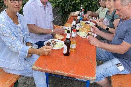 Grillfest leckeres Essen