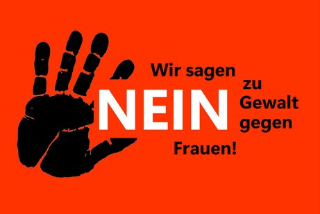 Wir sagen Nein zu Gewalt gegen Frauen!