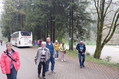 Ankunft an der Mühlenkopfschanze