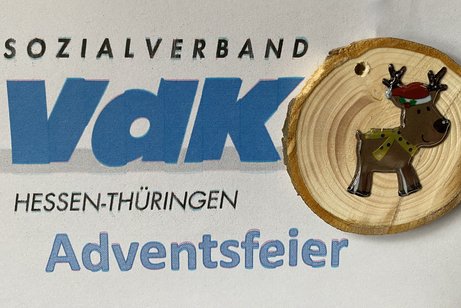 Hinweis auf Adventsfeier