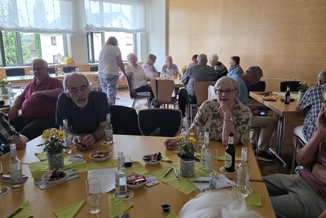 Blick in den Saal
