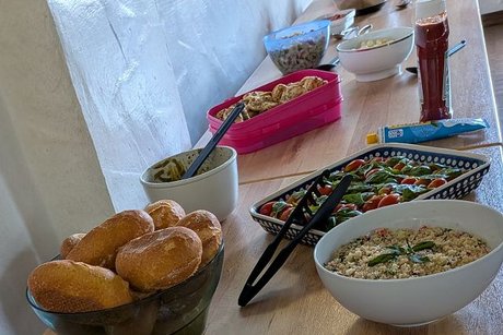 das salatbuffet