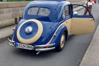 Oldtimer Sternfahrt über die Staumauer