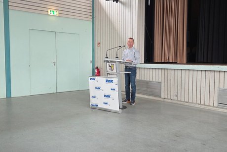 Landrat Kreis Groß Gerau Thomas Will, er lehnt das soziale Jahr für Ältere entschieden ab.