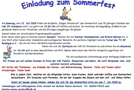Einladung