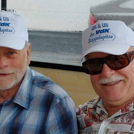 Vorsitzender Uli Zöller & Stellvertr. Uli Horvath Uli & Uli