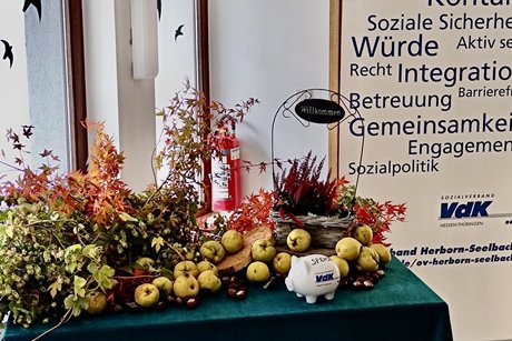 Empfang der Gäste