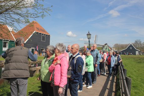 Führung durch das Museumsdorf Zaanse Schans.