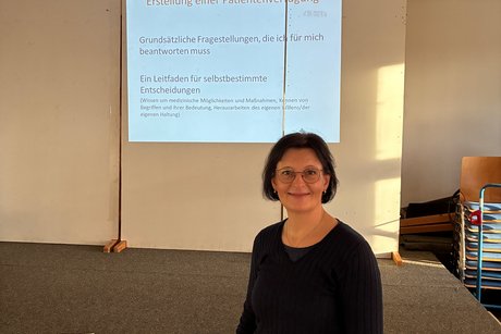 Referentin Frau Silvia Frei