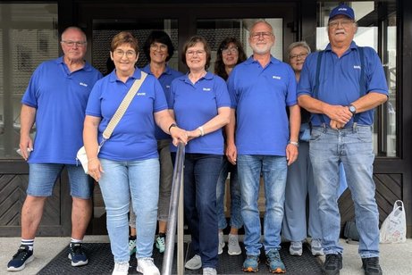Team Vorstand mit Helfern