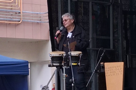 Begrüßung durch Hannelore Trabandt