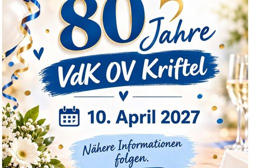 80 Jahre VdK OV Kriftel