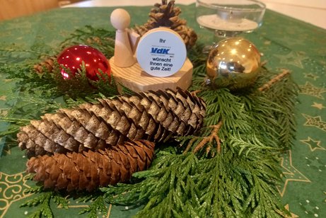 Adventliches Gesteck