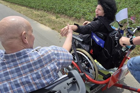 Auf der Fahrt