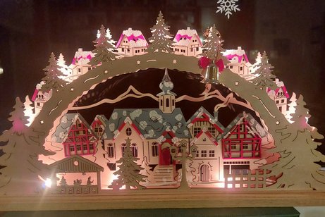 Foto von einem Schwibbogen