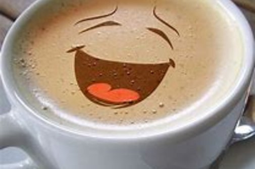 Tasse Kaffee Schaum