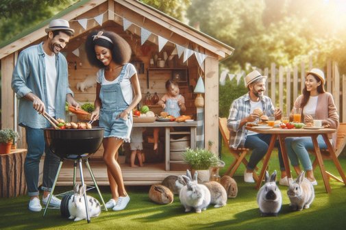 Grillfest im Hasenheim