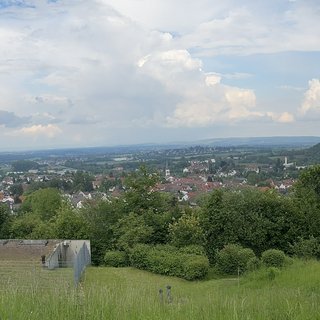Rossdorf aus dem Blick vom Rehberg
