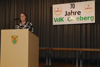 VdK-Landesvertreterin der Frauen Ursula König-Schneyer