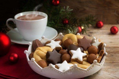 Weihnachtlicher Imbiss