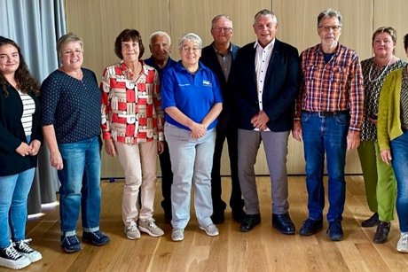 Das neue Vorstandsteam vom OV Frankenberg/Eder VdK Ortsverband Frankenberg