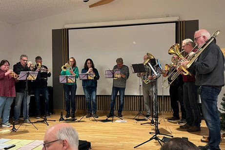 Vielen Dank an den Posaunenchor