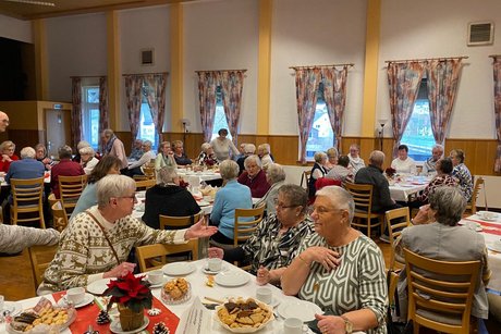 Adventfeier 2025 Blick in den Saal
