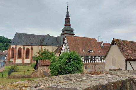 Blick vom Burgdamm
