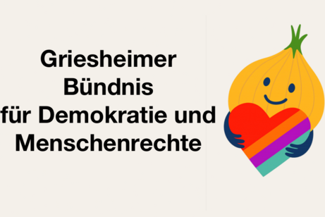 Logo des B&uuml;ndnis f&uuml;r Demokratie und Menschenrechte Griesheim