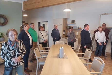 Kreisvorstand LAT Treffen 2026 7 Im Wohnbereich bei "Kompass leben"