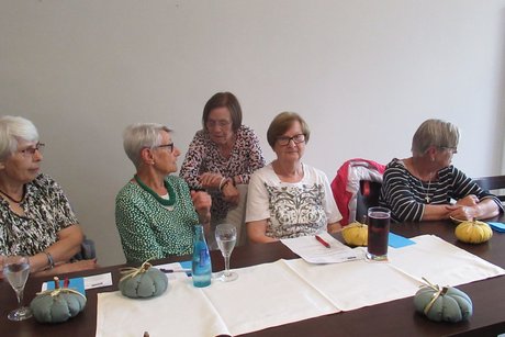Mitglieder im Gespräch