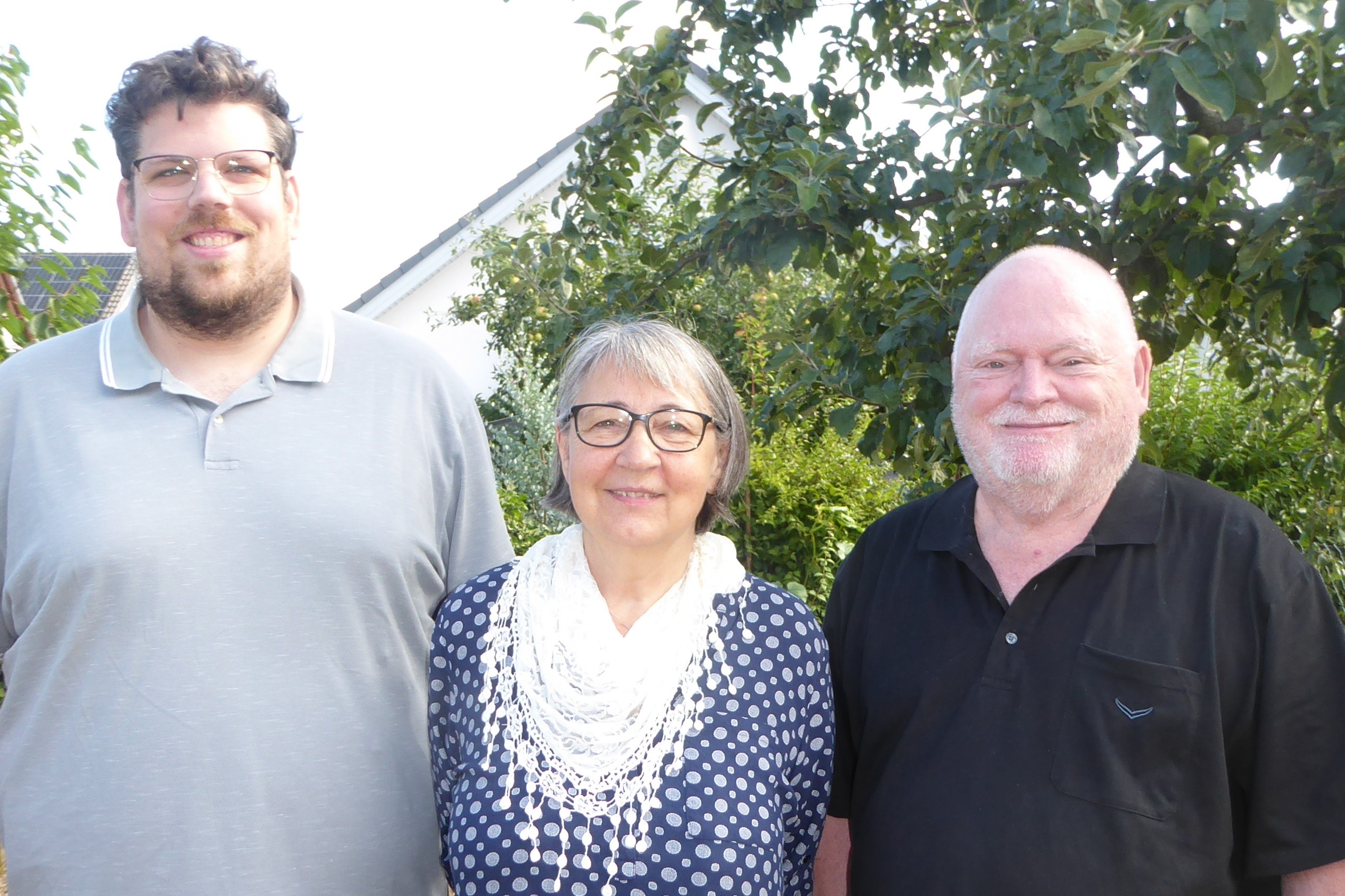 Teamvostand: Alexander Heger, Mechthild M&uuml;ller und Helmut M&uuml;ller