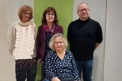 Andrea Dechert, Karin Hanf, Carmen Rotter, Klaus Beutel