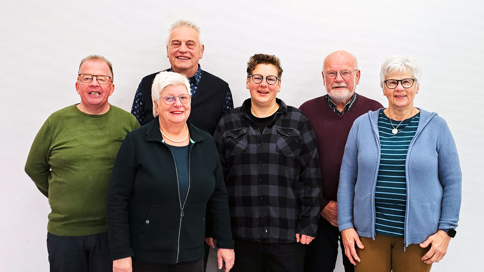 Der aktuelle Vorstand des Ortsverbands Altenschlirf. V. l. n. r.: Lothar Dörr, Andreas Kirsch, Gisela Jost, Eva Martin, Reinhold Götz, Beate Sannemann (es fehlt: Gerd Schmidt).