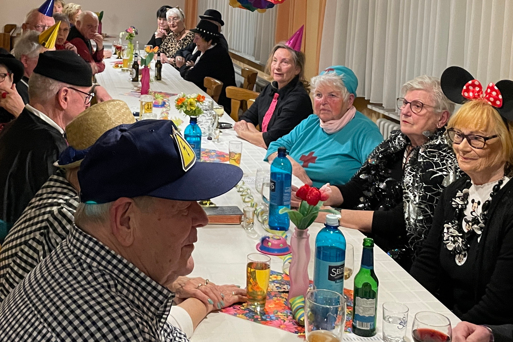 Faschingsveranstaltung in der Begegnungsstätte Hainstraße 8