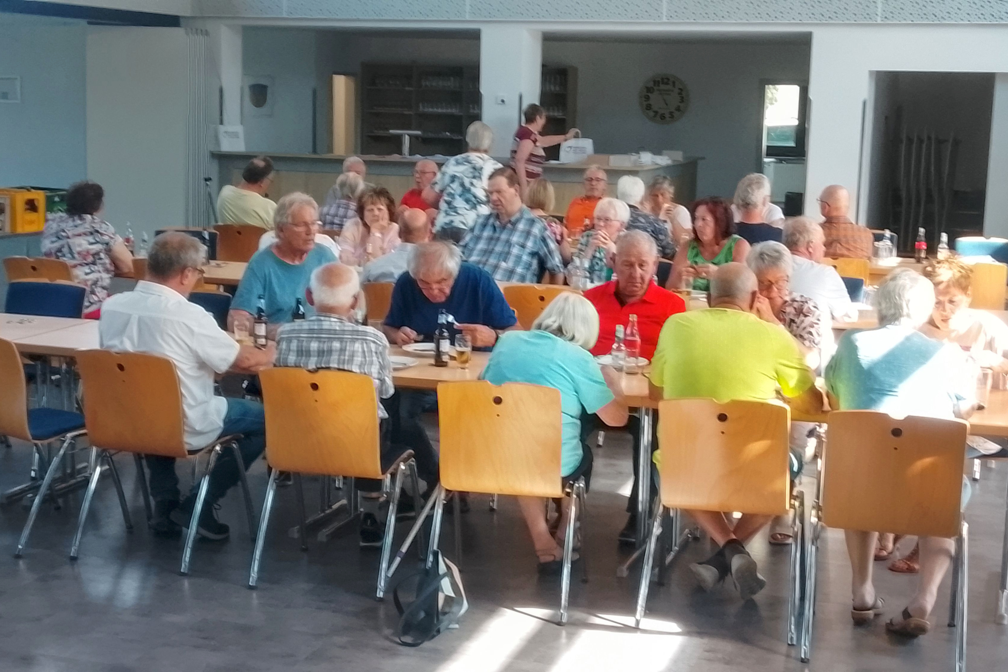 Etwa 40 G&auml;ste waren der Einladung des Vorstands gefolgt