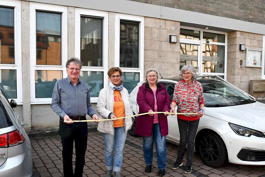 Bürgerhaus Korbach - Parkplätze Parkplätze unterhalb des Bürgerhauses
