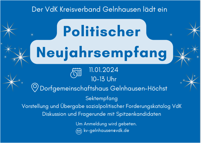 Politischer Neujahrsempfang