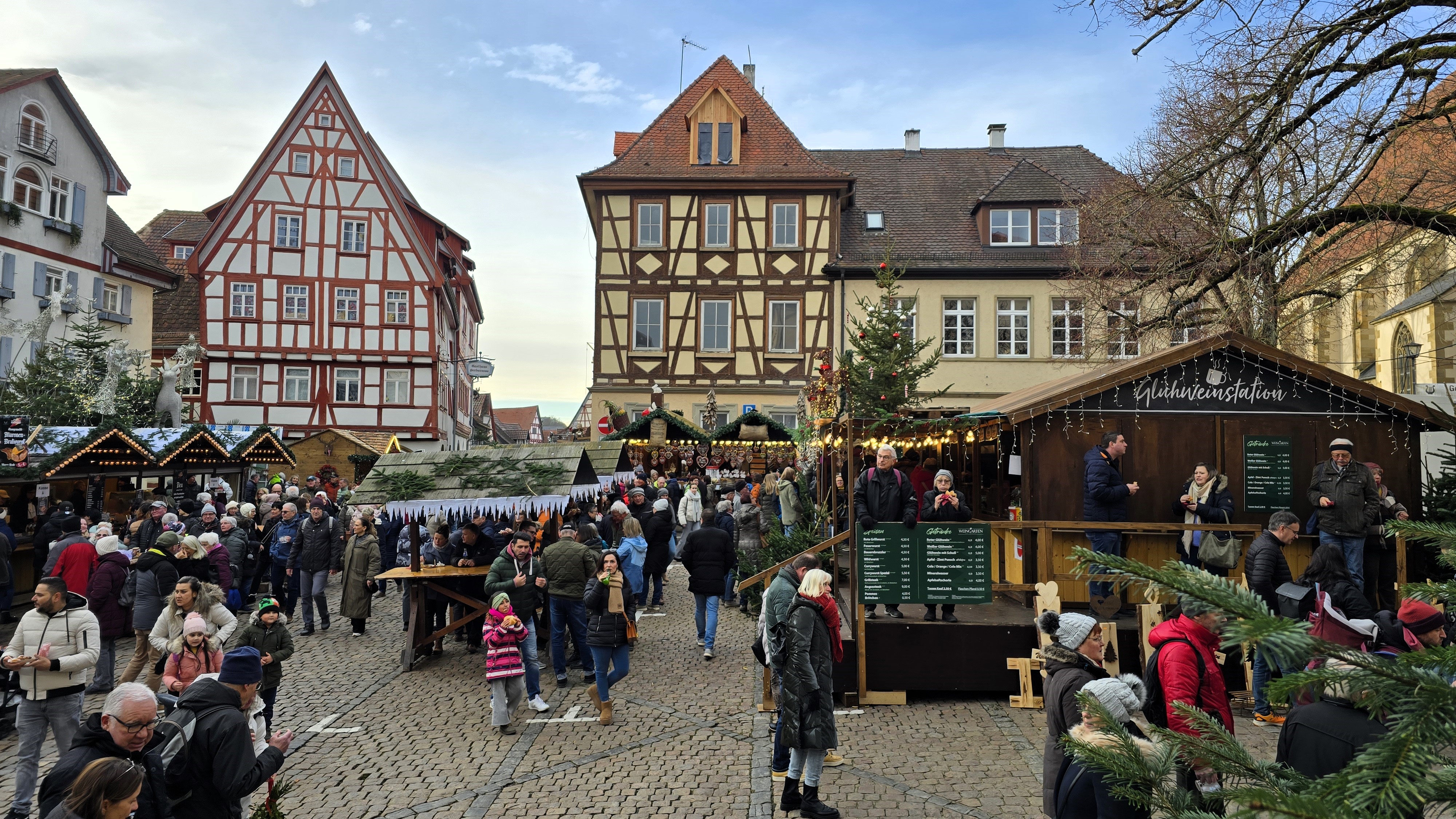 Auf dem Altdeutschen Weihnachtsmarkt