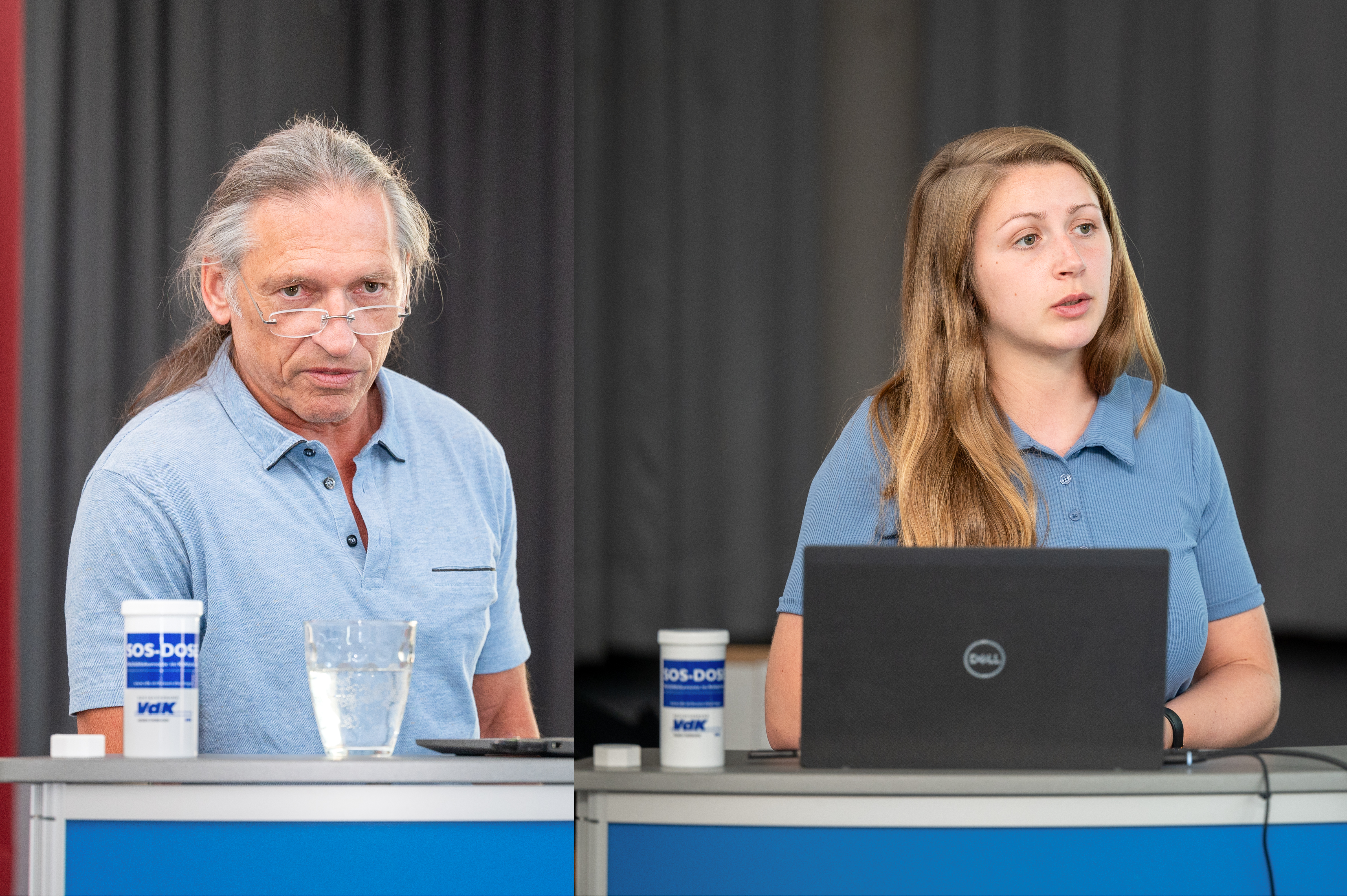 Herr Dipl. Ing. Andreas Bartels und Frau Dipl. Jur. Katarina Söhne - Experten des VdK