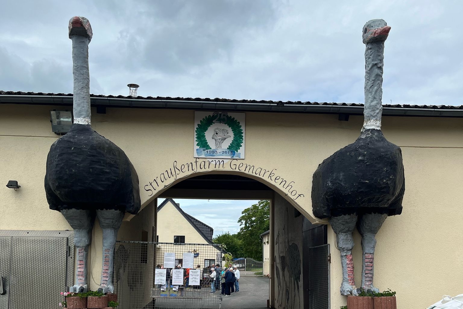 Straußenfarm Gemarkenhof Straußenfarm Gemarkenhof