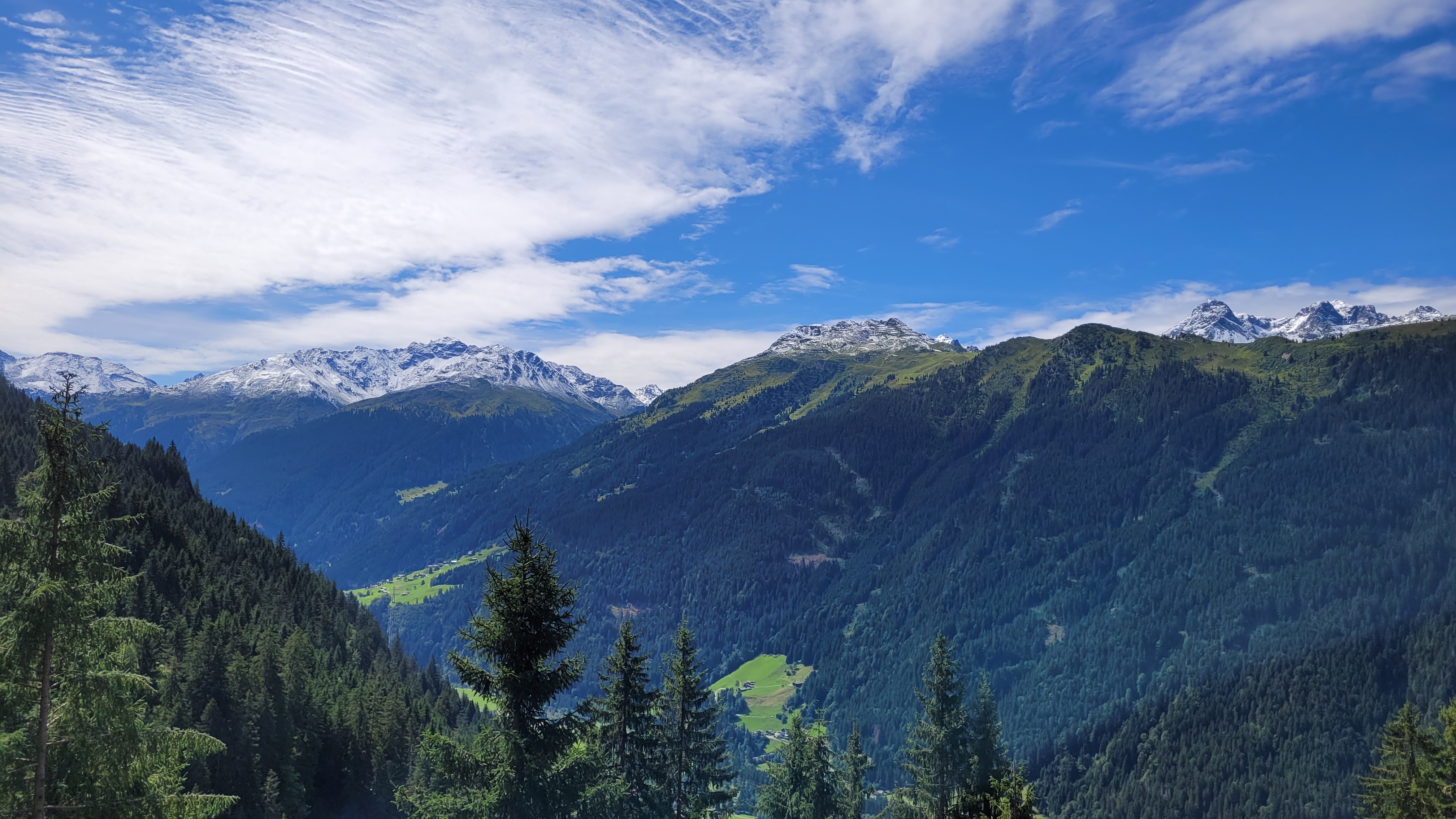 Blick auf die 2000er im Silvretta