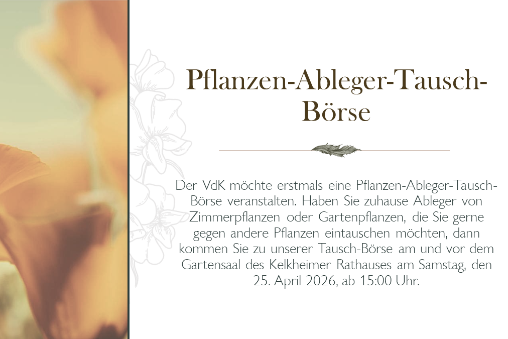 Veranstaltungshinweis Veranstaltungshinweis