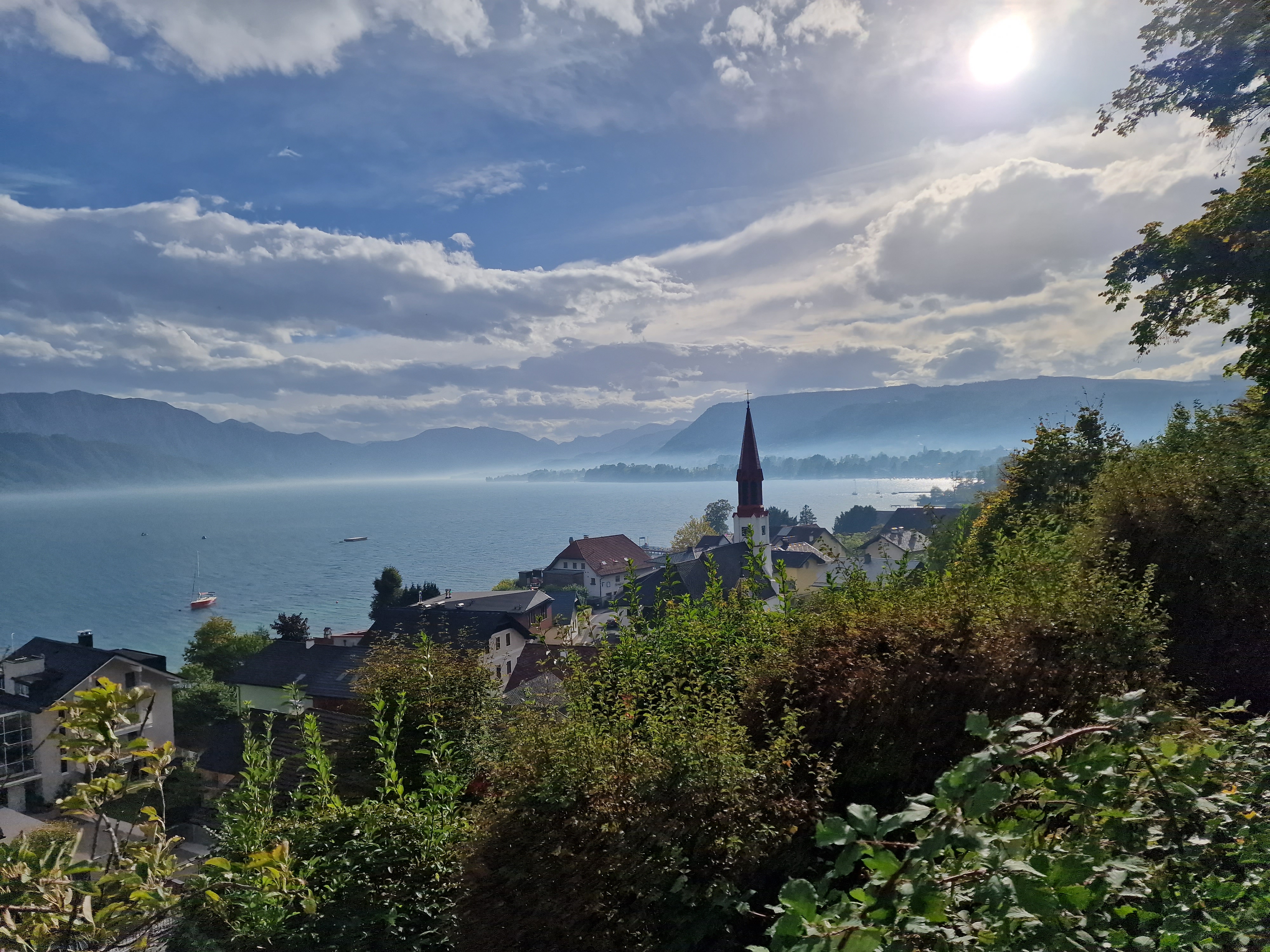 Blick auf den Attersee