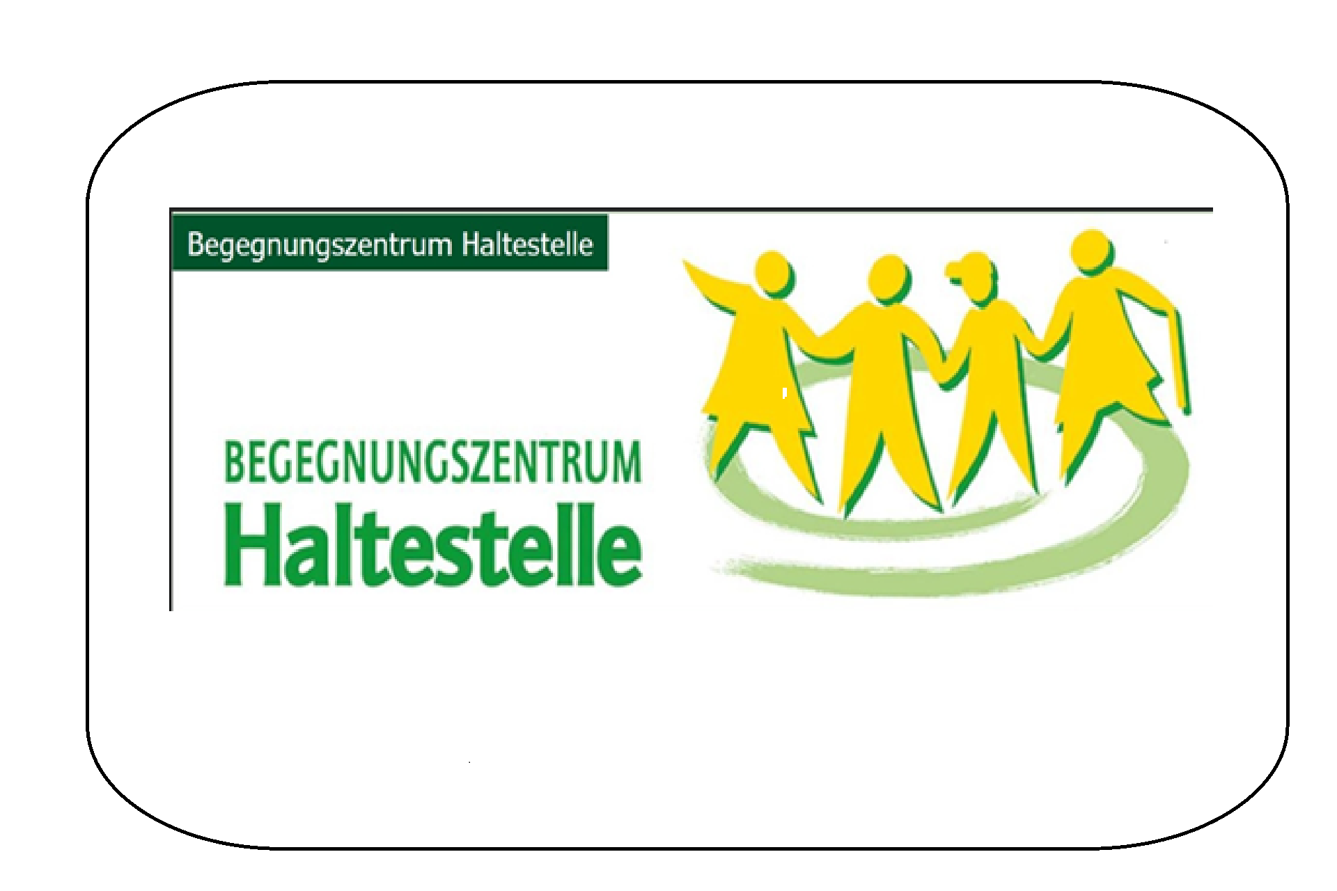 Logo Haltestelle Das Bild zeigt das Logo vom Begegnungszentrum Haltestelle