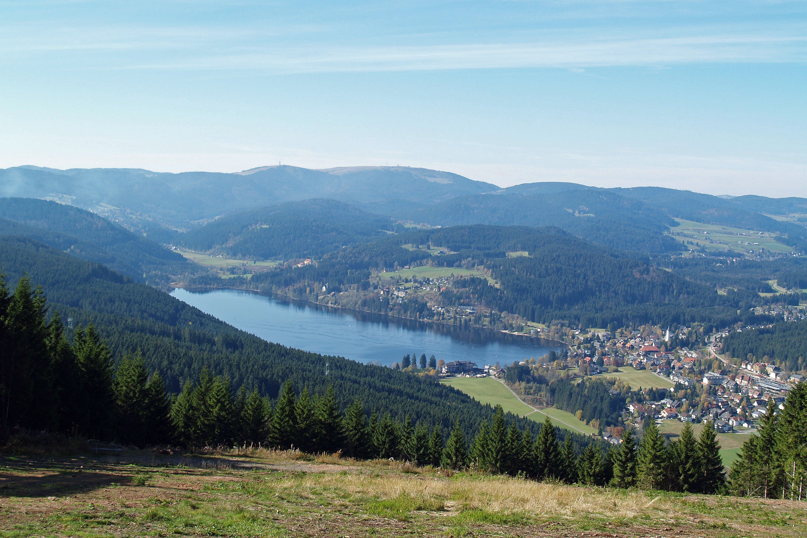 Schwarzwaldpanorama mit Titisee