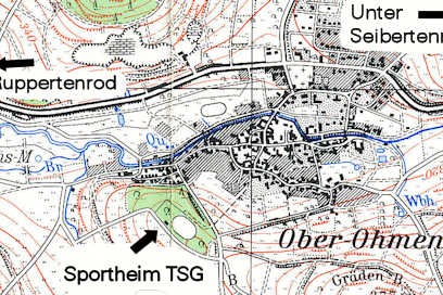 Anfahrtskizze für ortsunkundige. Anfahrtskizze für ortsunkundige.