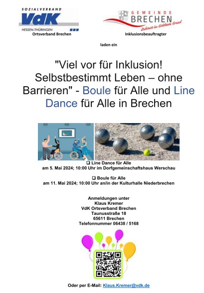 Line Dance ist eine Tanzart, die für alle Behinderungsarten möglich ist (Rollstuhlfahrer, Menschen mit Rollatoren, geistig behinderte Menschen, Menschen mit Hörproblematik, selbst blinde Menschen). Es ist eine großartige Möglichkeit, Menschen jeden Alters und jeder Fähigkeitsstufe zu begeistern. Unsere Initiative zielt darauf ab, die Freude am Line Dance zu teilen und gleichzeitig Inklusion zu fördern. Wir möchten im Rahmen der Aktion Veranstaltungen anbieten, bei denen alle willkommen sind. Wir sorgen dafür, dass Mensche