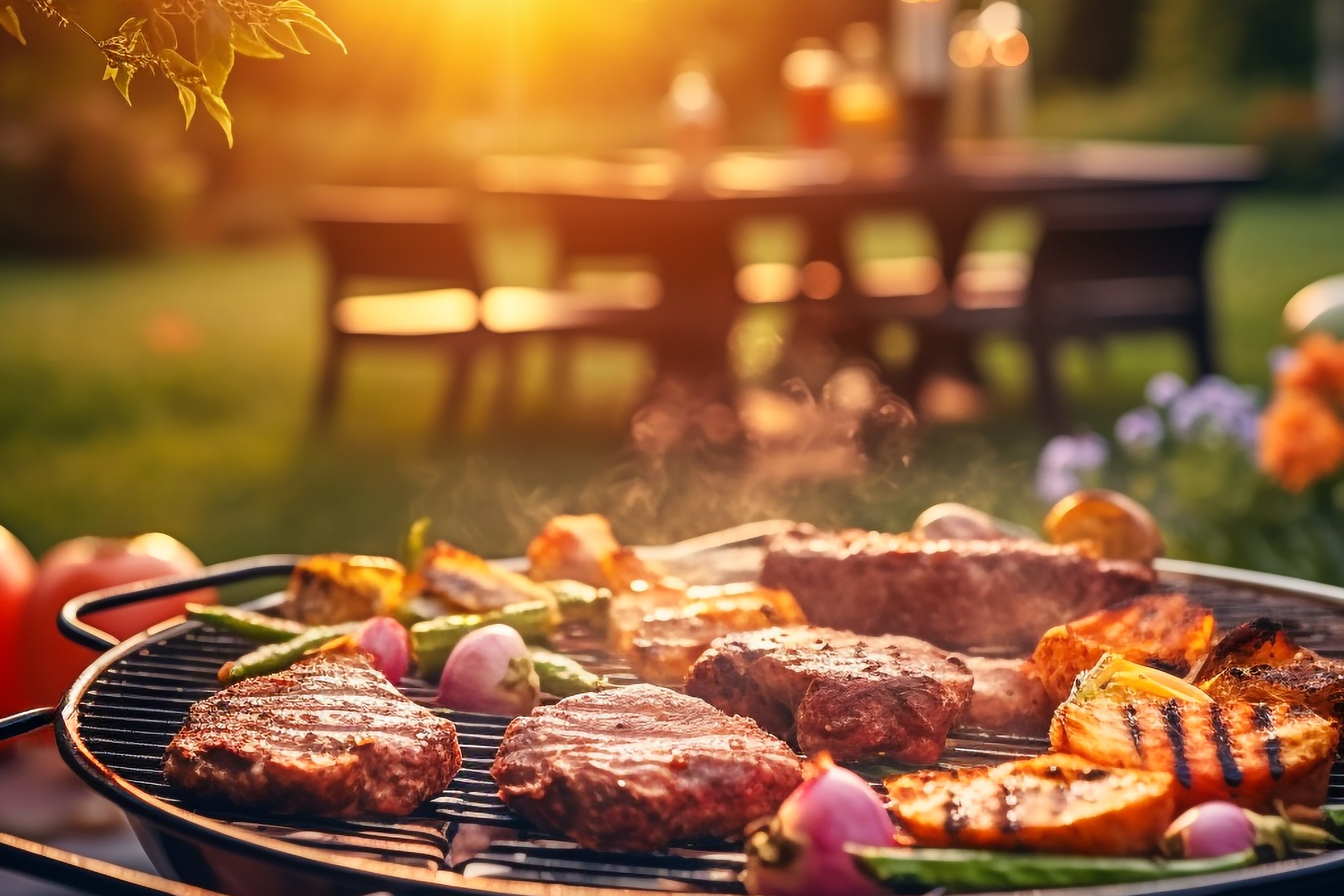Grill im Garten Grill im Garten