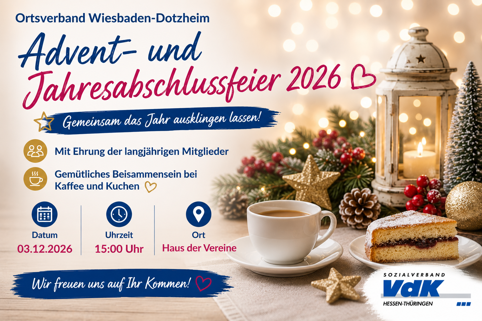 Jahresabschluss- und Adventfeier